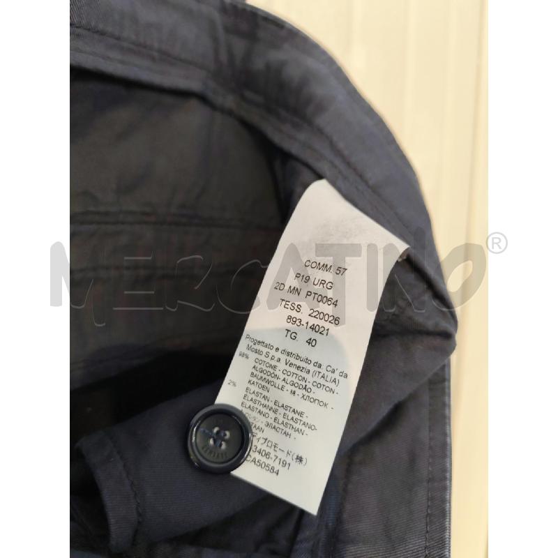 PANTALONE DONNA SEVENTY BLU  | Mercatino dell'Usato Mestre 4