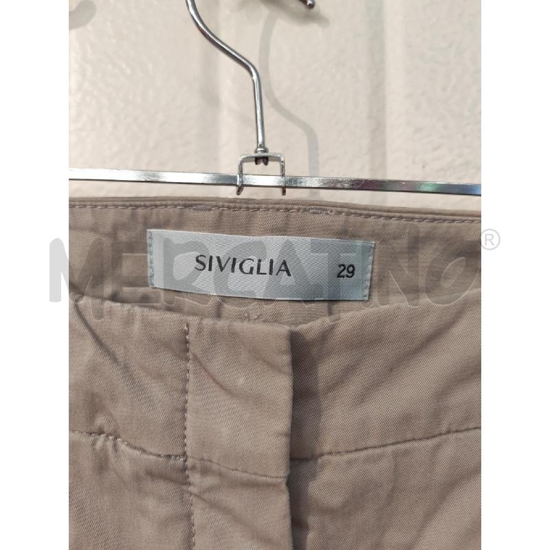 PANTALONE DONNA SIVIGLIA GRIGIO/BEIGE | Mercatino dell'Usato Mestre 2