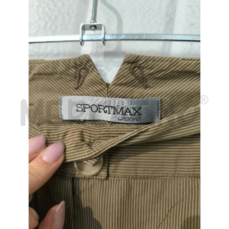 PANTALONE DONNA SPORTMAX BEIGE A RIGHINE | Mercatino dell'Usato Mestre 4