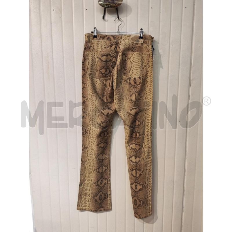 PANTALONE DONNA SWISH JEANS LEOPARDATI BEIGE DORATI | Mercatino dell'Usato Mestre 3