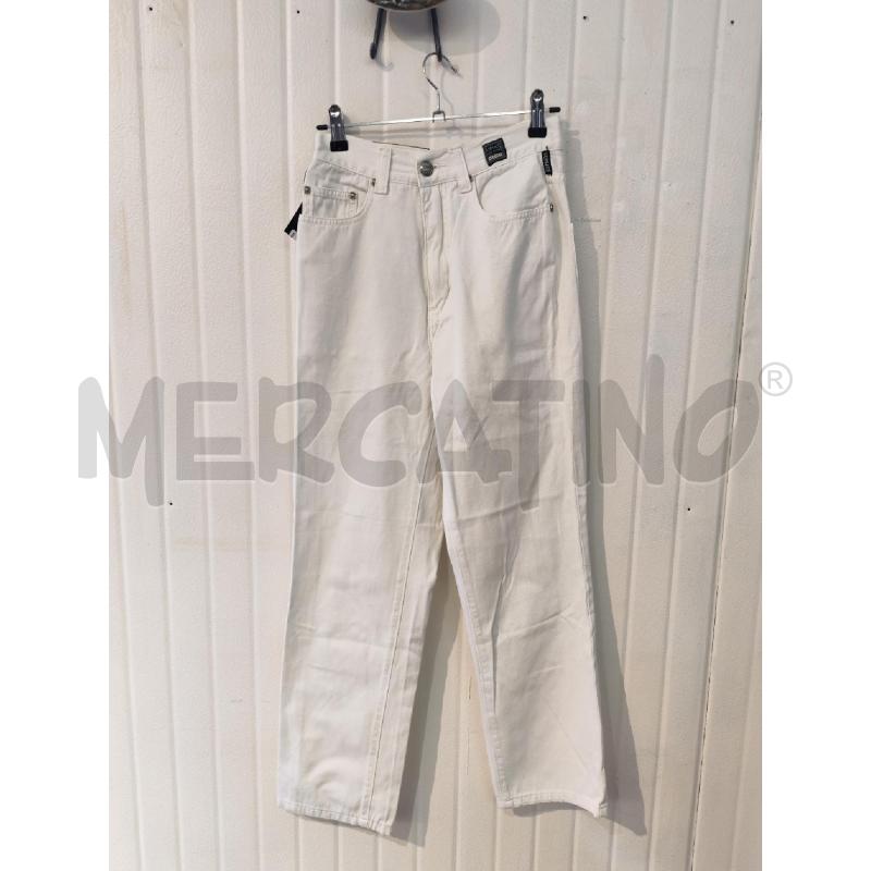 PANTALONE DONNA VERSACE BIANCHI | Mercatino dell'Usato Mestre 1