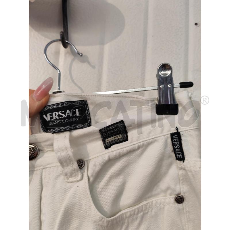 PANTALONE DONNA VERSACE BIANCHI | Mercatino dell'Usato Mestre 2