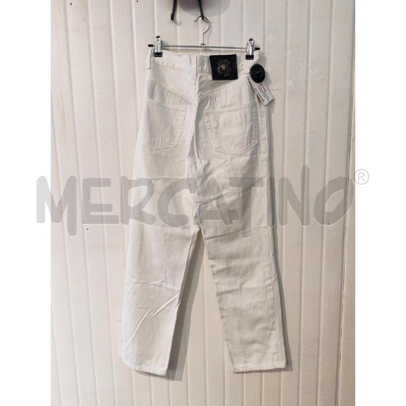 PANTALONE DONNA VERSACE BIANCHI | Mercatino dell'Usato Mestre 4