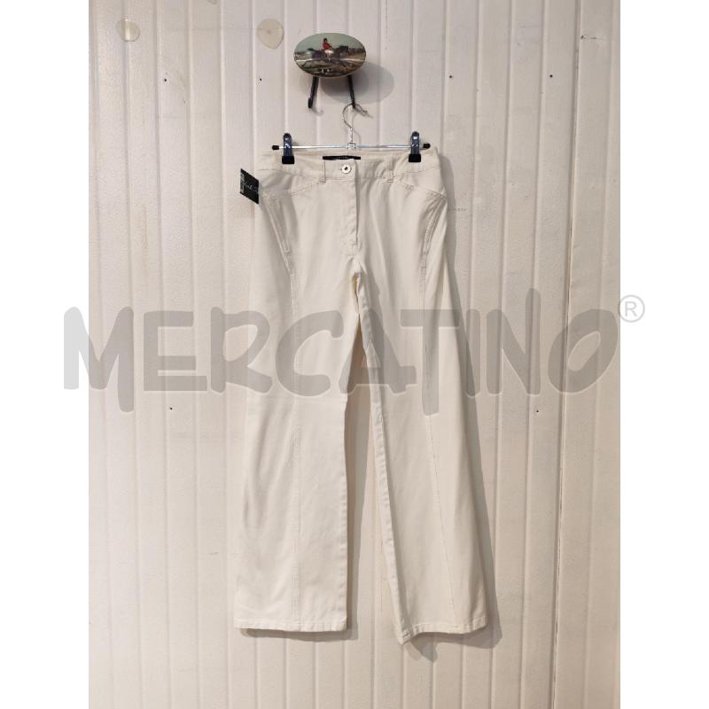 PANTALONE DONNA WEEKEND MAXMARA BIANCHI | Mercatino dell'Usato Mestre 1