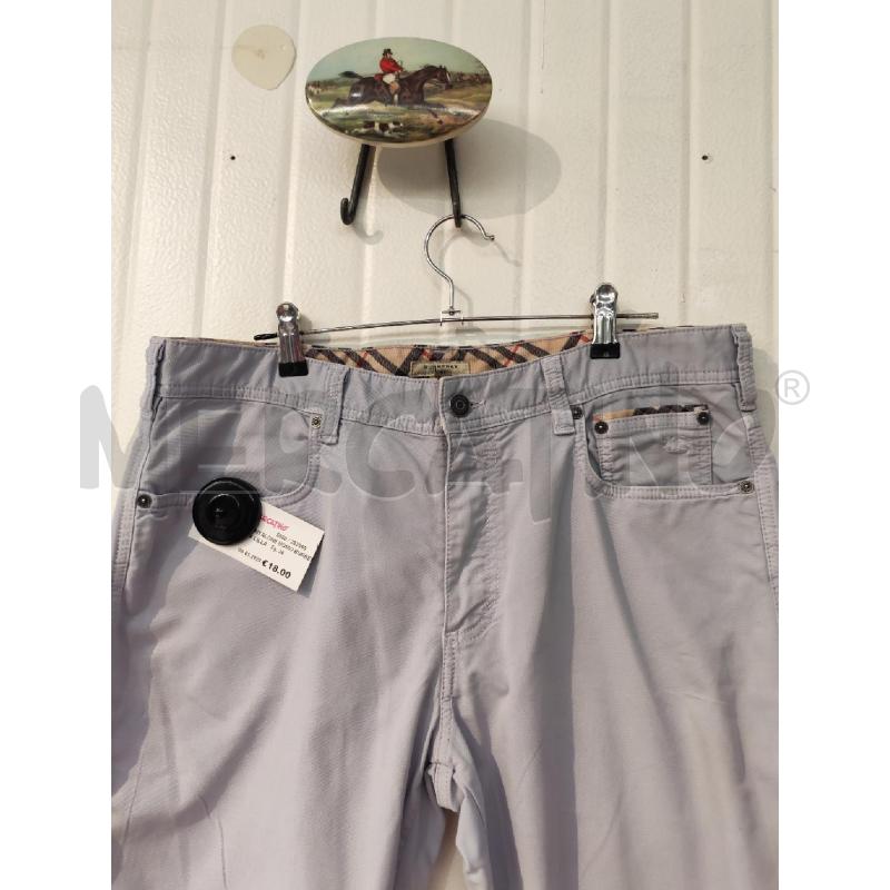 PANTALONE UOMO BURBERRY LILLA  | Mercatino dell'Usato Mestre 2