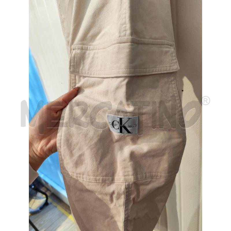 PANTALONE UOMO CALVIN KLEIN BEIGE CARGO | Mercatino dell'Usato Mestre 2