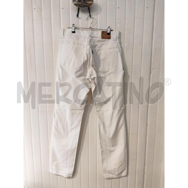 PANTALONE UOMO JECKERSON BIANCHI  | Mercatino dell'Usato Mestre 3