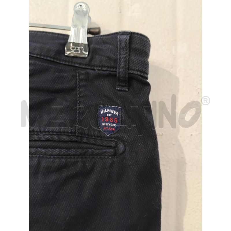 PANTALONE UOMO TOMMY HILFIGER BLU  | Mercatino dell'Usato Mestre 4