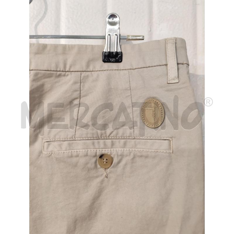 PANTALONE UOMO TRUSSARDI BEIGE ELEGANTI | Mercatino dell'Usato Mestre 4
