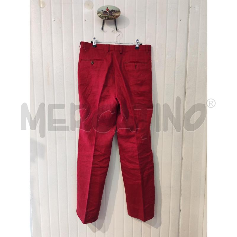 PANTALONE UOMO VITTORIA ROSSI IN 100% LINO  | Mercatino dell'Usato Mestre 2