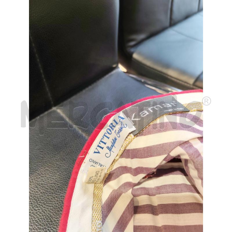 PANTALONE UOMO VITTORIA ROSSI IN 100% LINO  | Mercatino dell'Usato Mestre 3