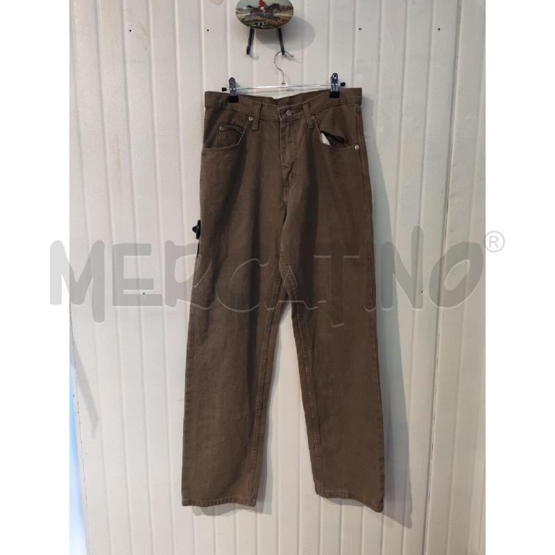 PANTALONE UOMO WRANGLER MARRONE  | Mercatino dell'Usato Mestre 1