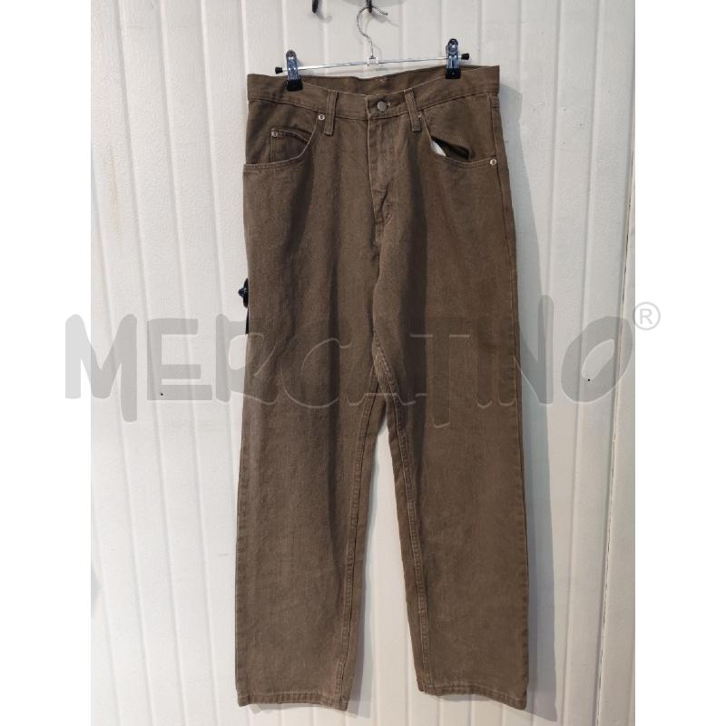 PANTALONE UOMO WRANGLER MARRONE  | Mercatino dell'Usato Mestre 4