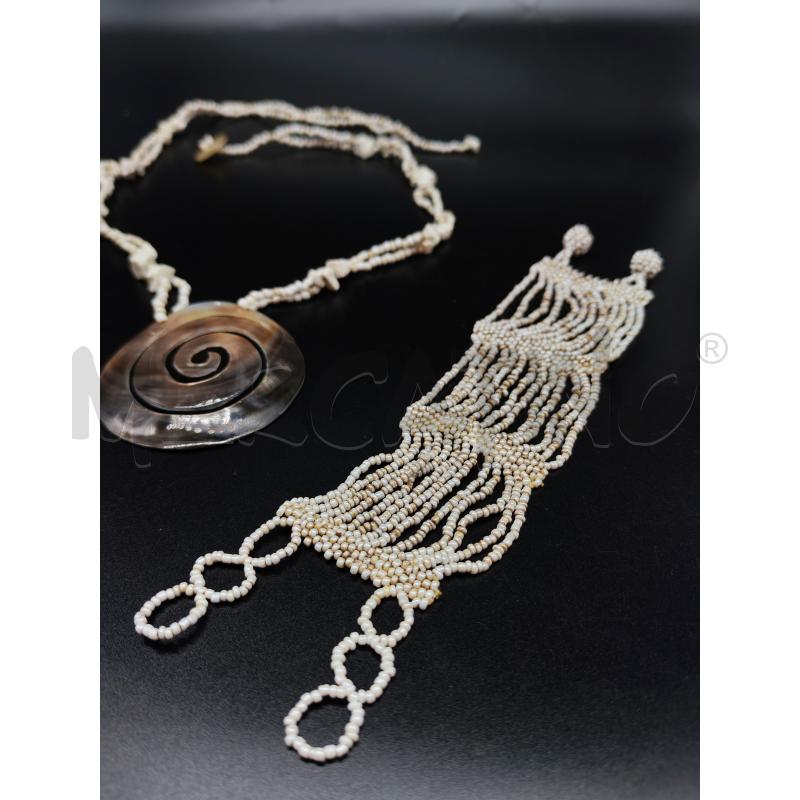 PARURE MADRE PERLA SPIRALE  | Mercatino dell'Usato Mestre 4