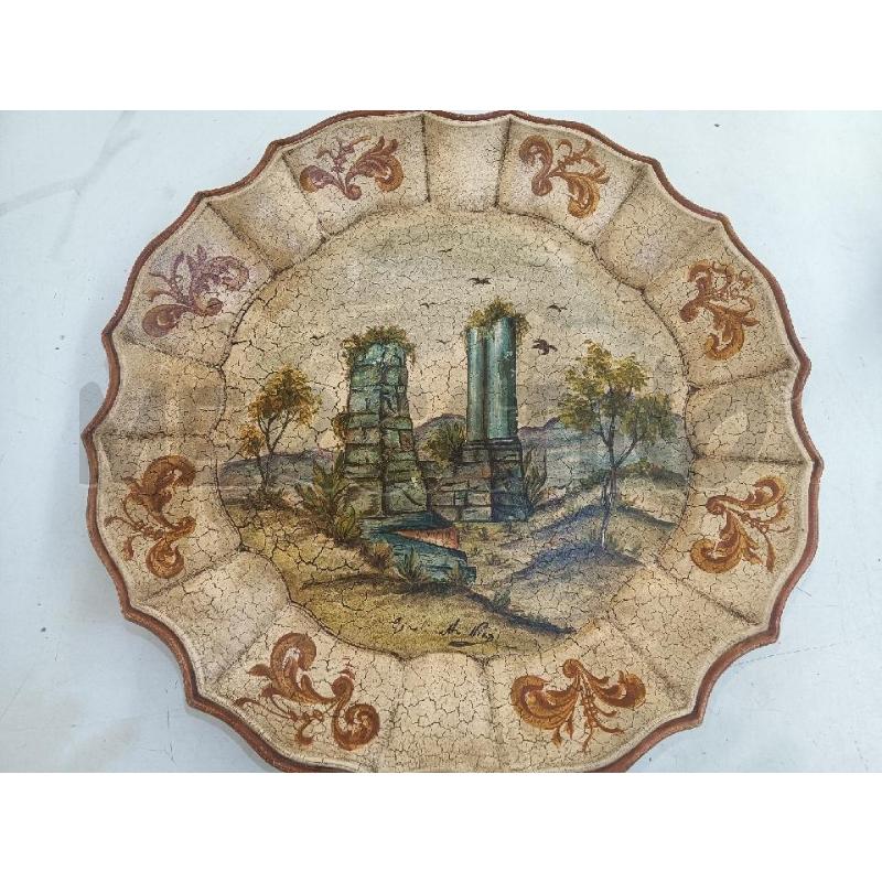PIATTO GRANDE CERAMICA BASSANO | Mercatino dell'Usato Mestre 1