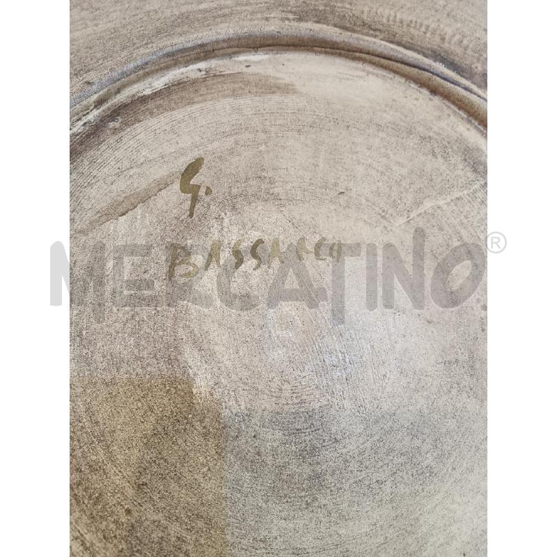 PIATTO GRANDE CERAMICA BASSANO | Mercatino dell'Usato Mestre 3