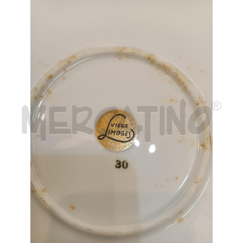 PIATTO GRANDE DIPINTO VECCHIO LIMOGES  | Mercatino dell'Usato Mestre 2
