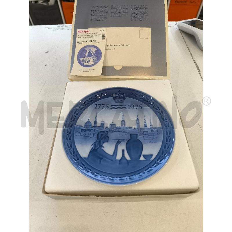 PIATTO ROYAL COPENHAGHEN 200 ANNI MANIFATTURA | Mercatino dell'Usato Mestre 2