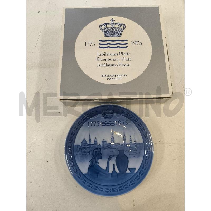 PIATTO ROYAL COPENHAGHEN 200 ANNI MANIFATTURA | Mercatino dell'Usato Mestre 3