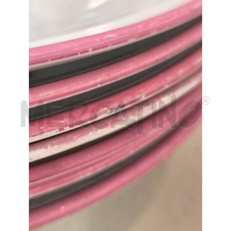 PIATTO SERVIZIO DA 10 BORDO ROSA | Mercatino dell'Usato Mestre 3