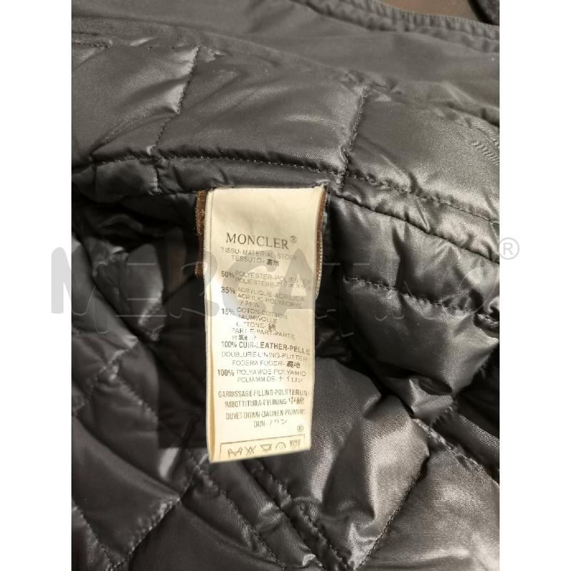 PIUMINO DONNA MONCLER NERO COLLETTO PELLICCIA | Mercatino dell'Usato Mestre 5
