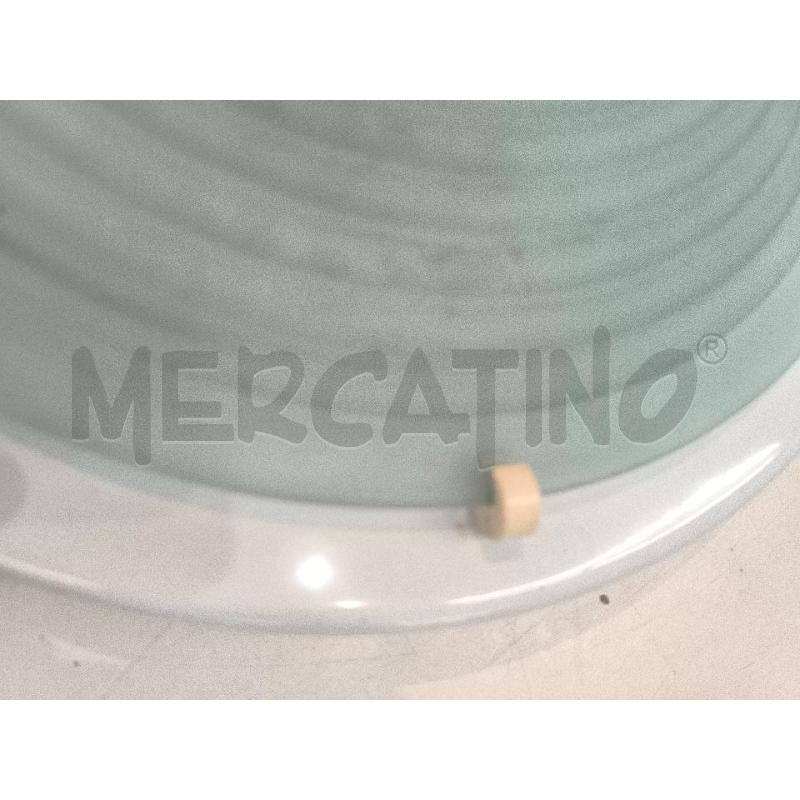 PLAFONIERA VERDE SATINATO CON PUNTALE | Mercatino dell'Usato Mestre 3
