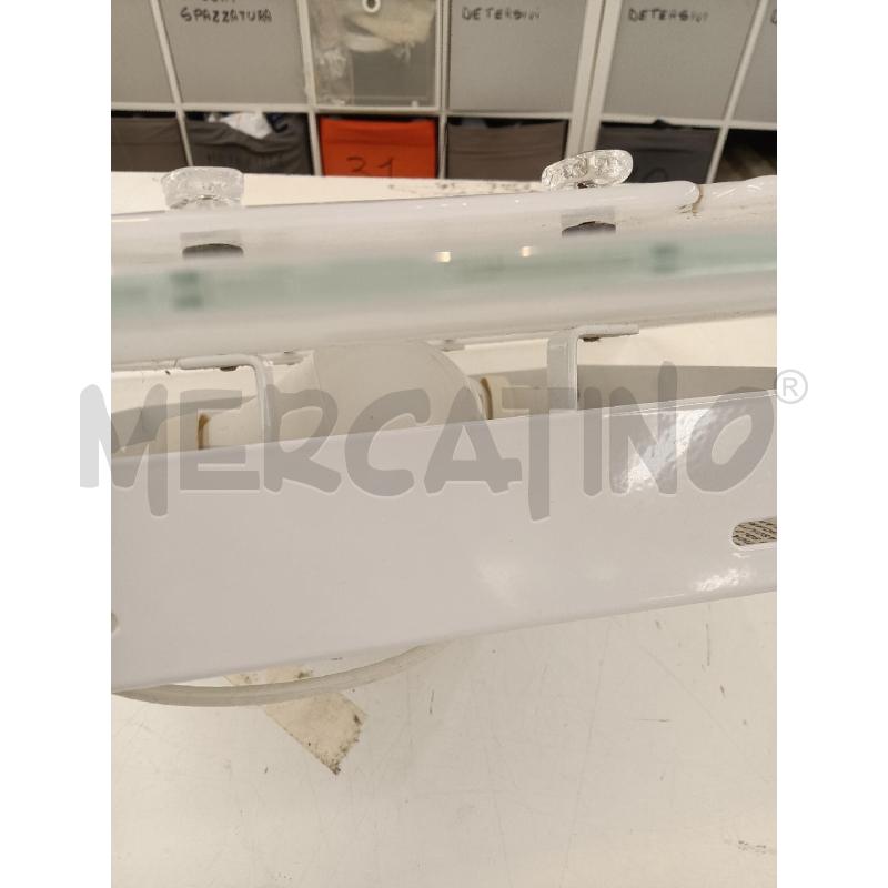 PLAFONIERA VETRO QUADRATA MACCHIE VIOLA | Mercatino dell'Usato Mestre 3