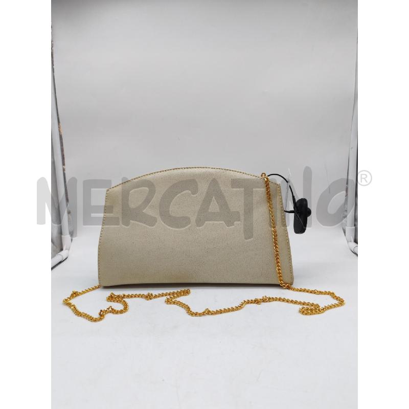 POCHETTE ANTONIO SCEPIBIANCHE CATENINA DORATA | Mercatino dell'Usato Mestre 1
