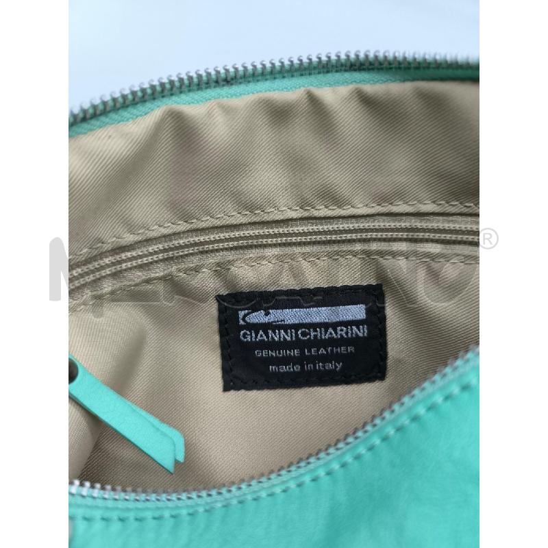 POCHETTE GIANNI CHIARINI VERDE ACCESO | Mercatino dell'Usato Mestre 4