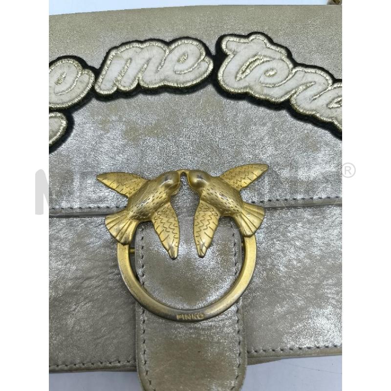 POCHETTE PINKO ARGENTATA | Mercatino dell'Usato Mestre 2