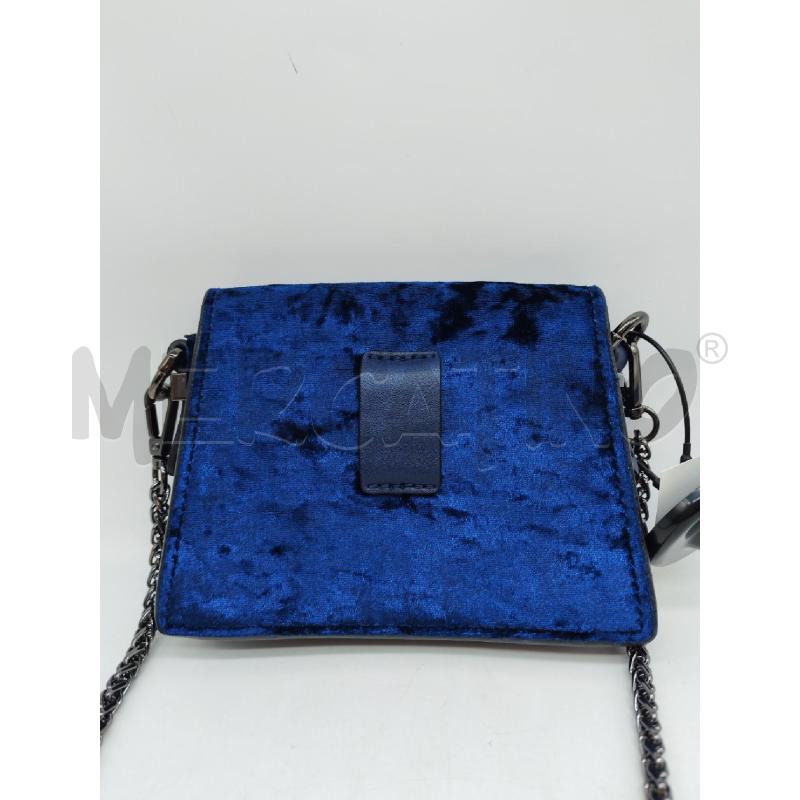POCHETTE TRUSSARDI JEANS CINIGLIA BLU | Mercatino dell'Usato Mestre 3