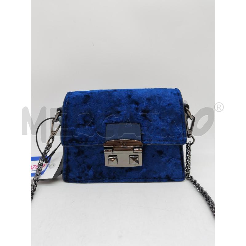 POCHETTE TRUSSARDI JEANS CINIGLIA BLU | Mercatino dell'Usato Mestre 5
