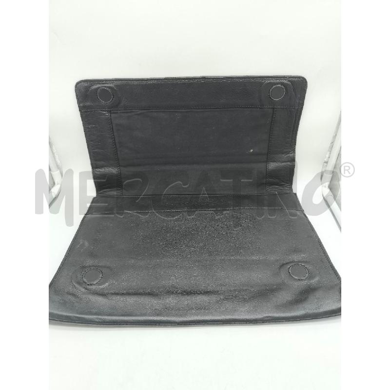 POCHETTE VERA PELLE NERA CON PARTE IN CAVALLINO | Mercatino dell'Usato Mestre 2