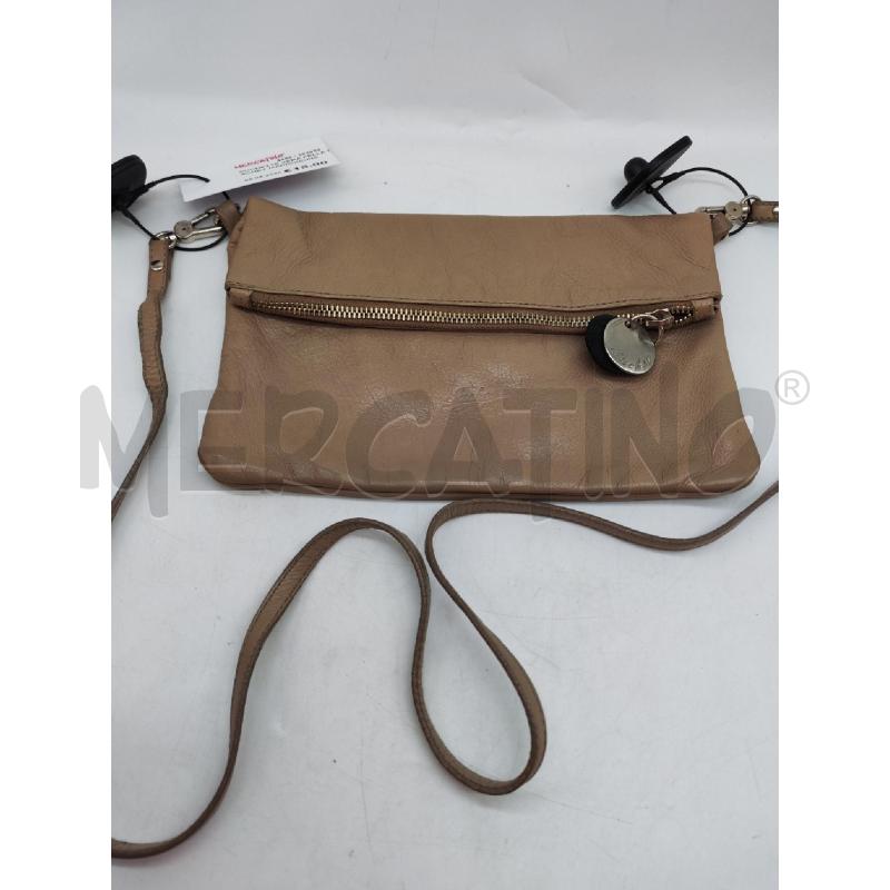 POCHETTE VERA PELLE SACHET MARRONCINA | Mercatino dell'Usato Mestre 1