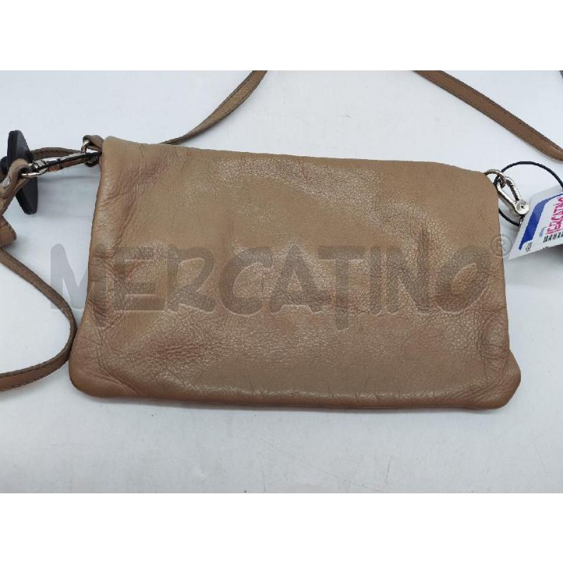 POCHETTE VERA PELLE SACHET MARRONCINA | Mercatino dell'Usato Mestre 2