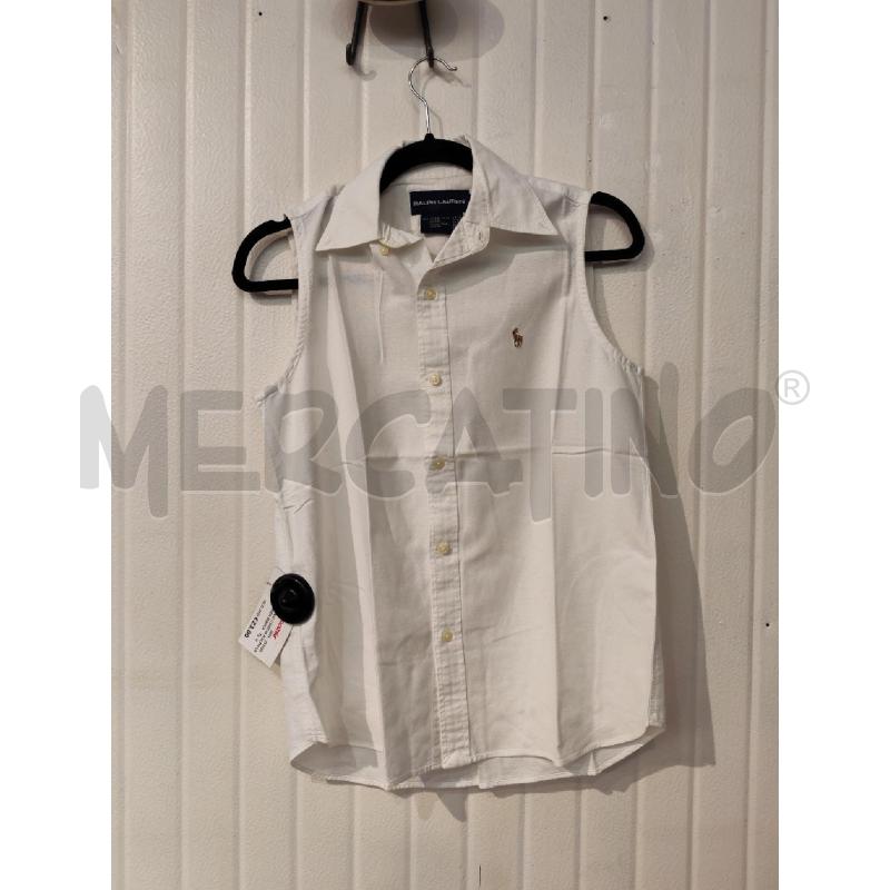 POLO CAMICIA RALPH LAUREN BIANCA  | Mercatino dell'Usato Mestre 1