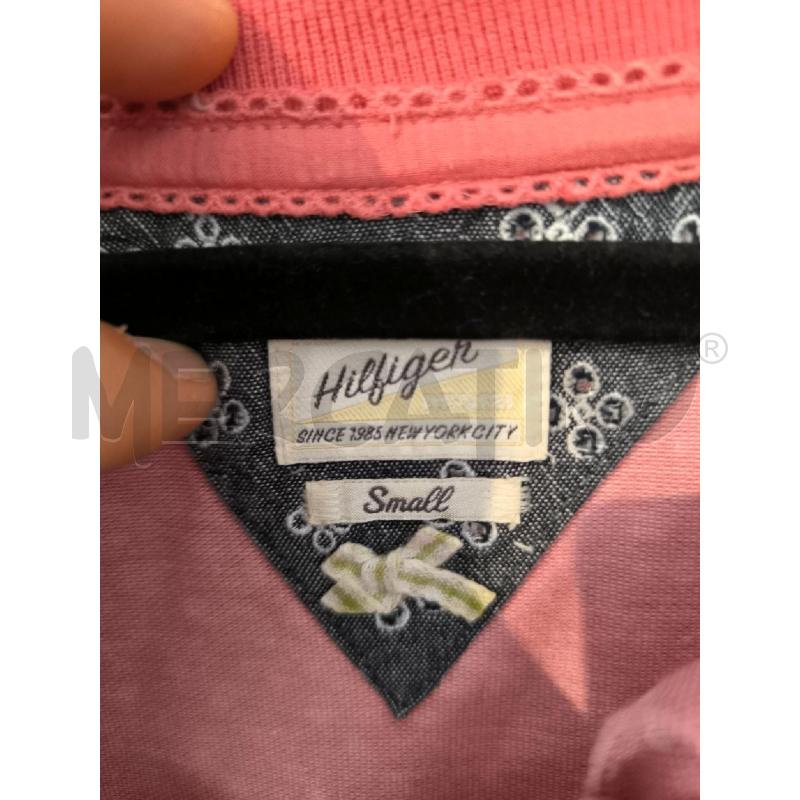POLO DONNA HILFIGER ROSA POIS | Mercatino dell'Usato Mestre 2