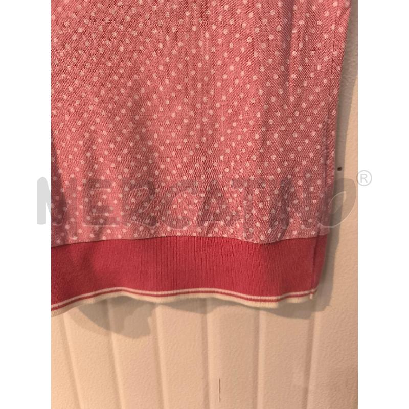 POLO DONNA HILFIGER ROSA POIS | Mercatino dell'Usato Mestre 4