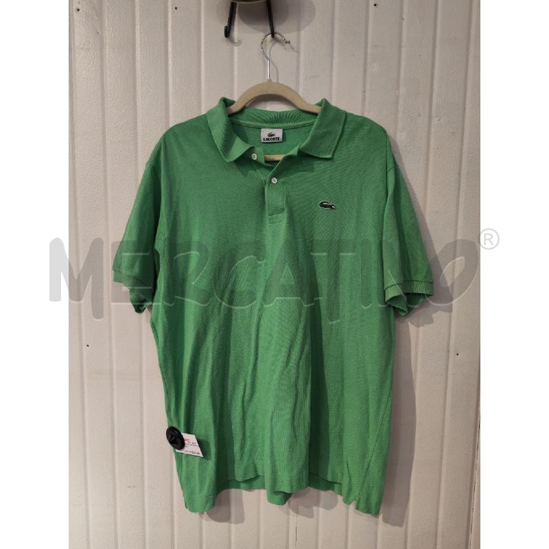 POLO UOMO LACOSTE VERDE | Mercatino dell'Usato Mestre 1