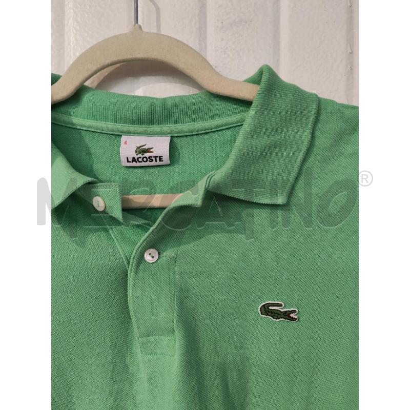 POLO UOMO LACOSTE VERDE | Mercatino dell'Usato Mestre 2