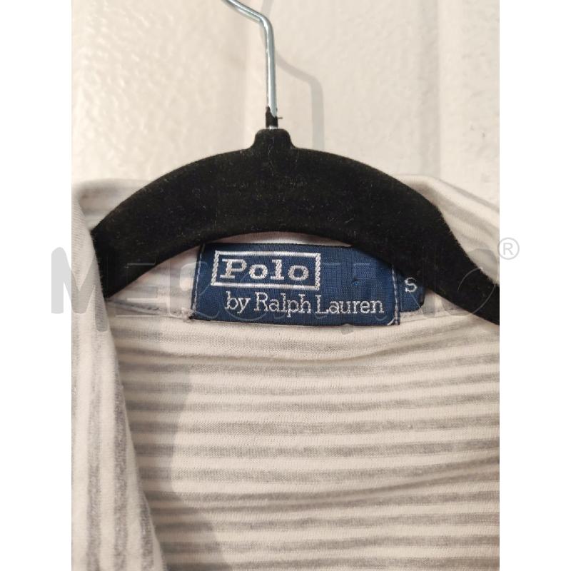 POLO UOMO POLO RALPH LAUREN RIGHE BIANCHE GRIGIE | Mercatino dell'Usato Mestre 2