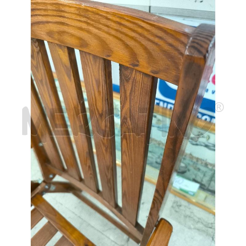 POLTRONA IN LEGNO  | Mercatino dell'Usato Mestre 2