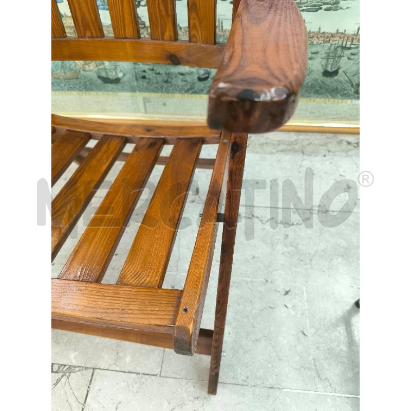 POLTRONA IN LEGNO  | Mercatino dell'Usato Mestre 3