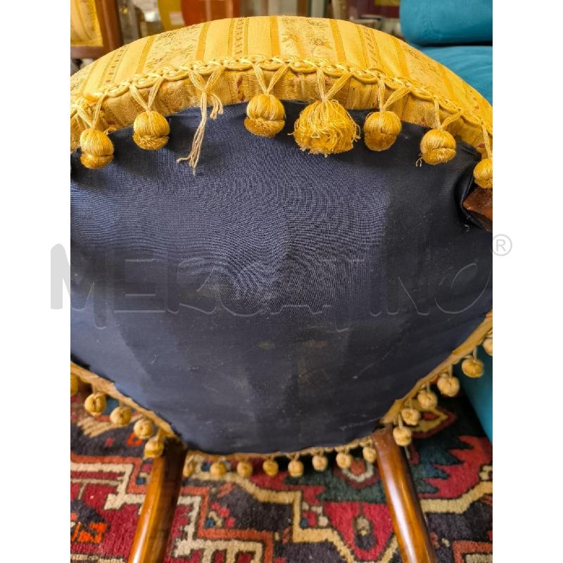 POLTRONCINE COPPIA TESSUTO A FIORI | Mercatino dell'Usato Mestre 5