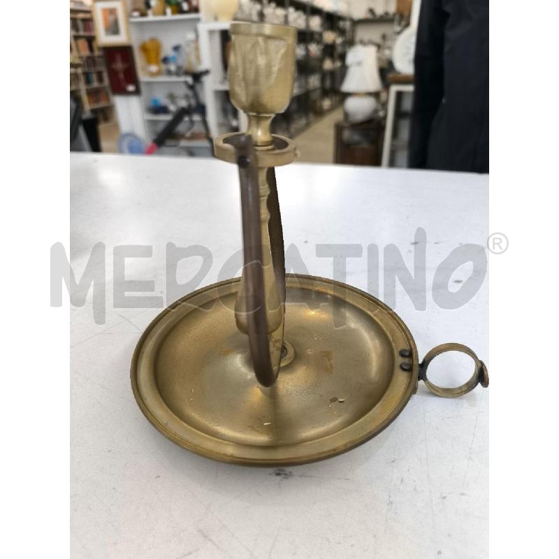 PORTA CANDELA OTTONE BUGIA | Mercatino dell'Usato Mestre 2