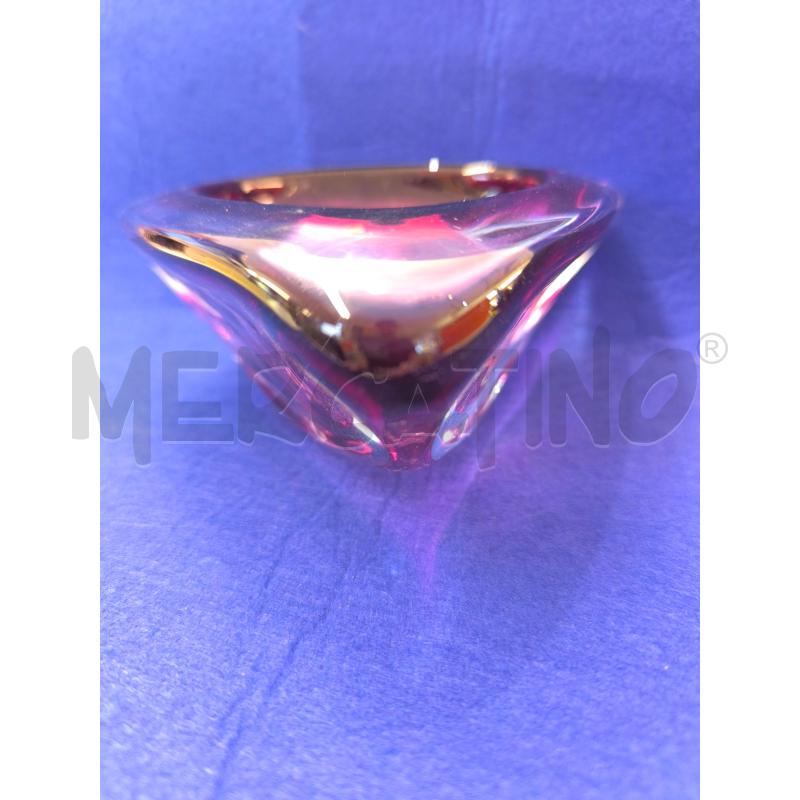 PORTA CENERE MURANO ROSSO/ROSA | Mercatino dell'Usato Mestre 1