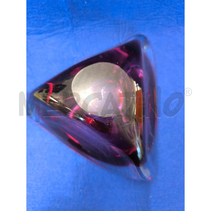 PORTA CENERE MURANO ROSSO/ROSA | Mercatino dell'Usato Mestre 5