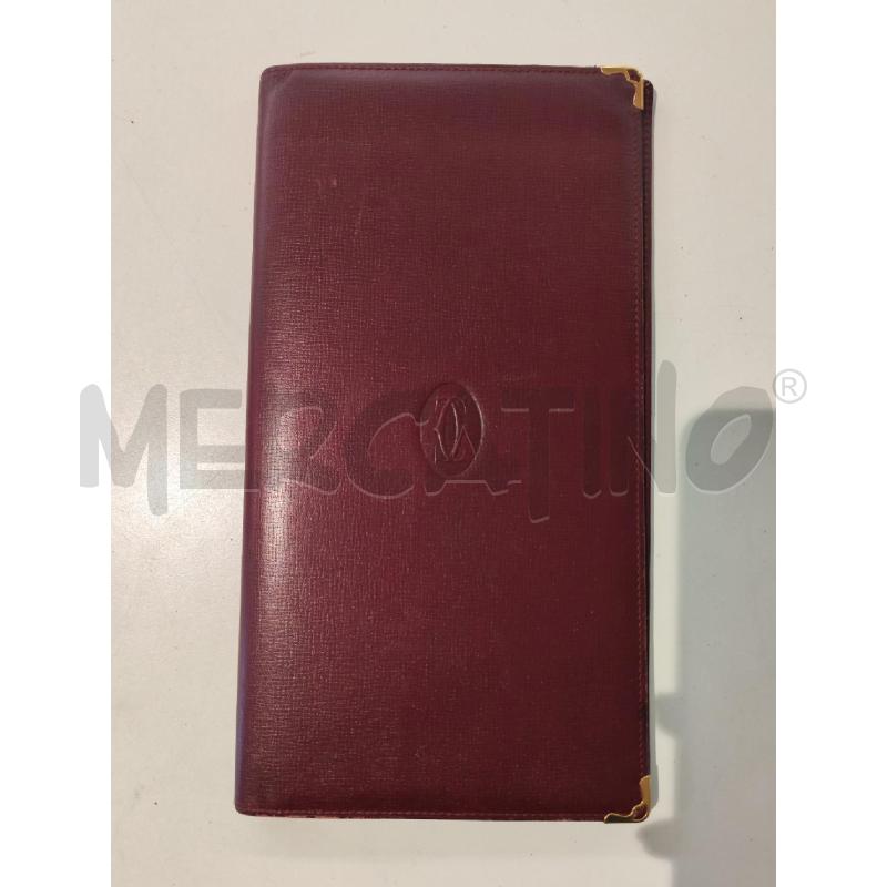 PORTA DOCUMENTI PELLE CARTIER  | Mercatino dell'Usato Mestre 1