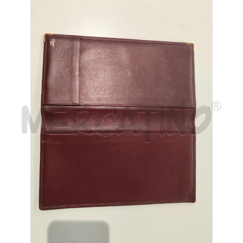PORTA DOCUMENTI PELLE CARTIER  | Mercatino dell'Usato Mestre 2