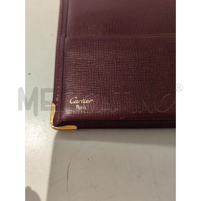 PORTA DOCUMENTI PELLE CARTIER  | Mercatino dell'Usato Mestre 3